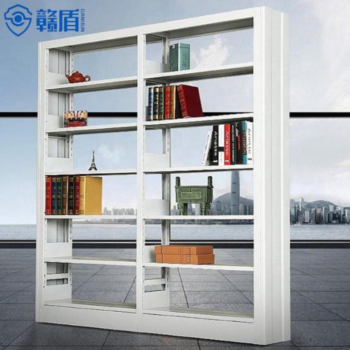 Office Furniture Steel Single-Sided Book shelf Movable Rack For Librar