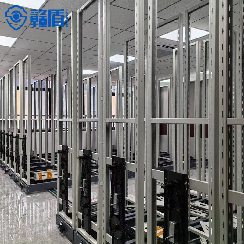 Mobile Shelving System High Density Storage Hospital Filing Storage Me