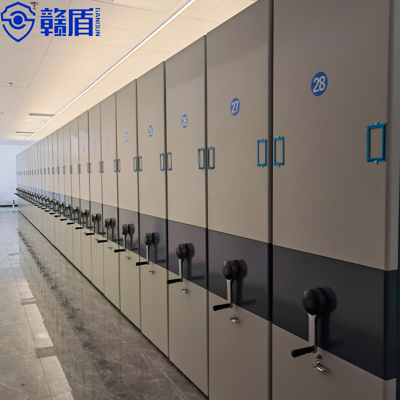 Mobile Shelving System High Density Storage Hospital Filing Storage Me