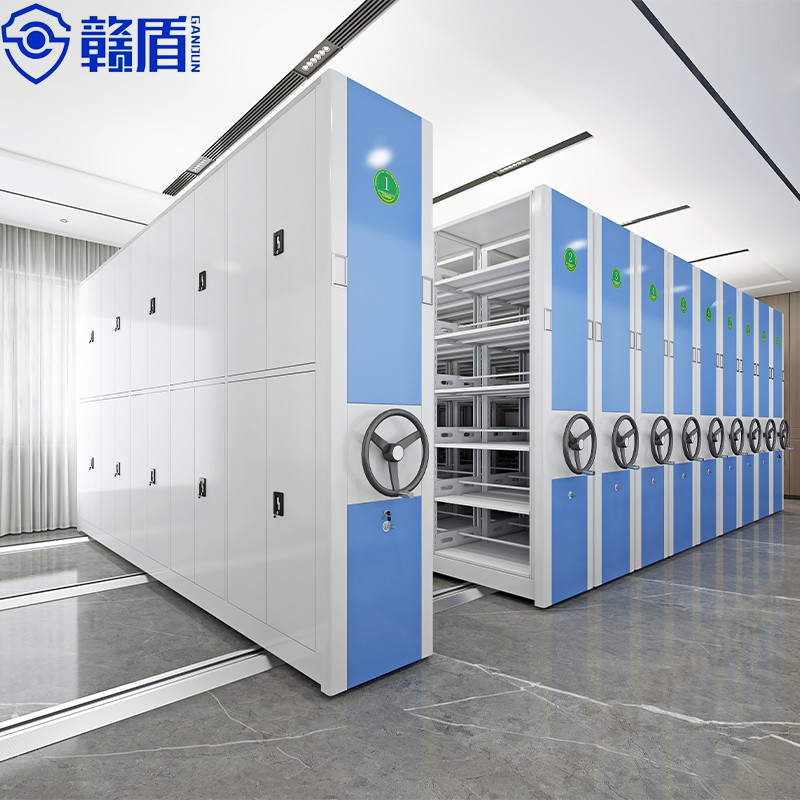 Mobile Shelving System High Density Storage Hospital Filing Storage Me