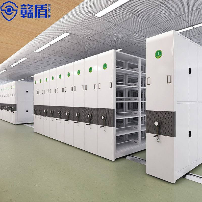 Mobile Shelving System High Density Storage Hospital Filing Storage Me