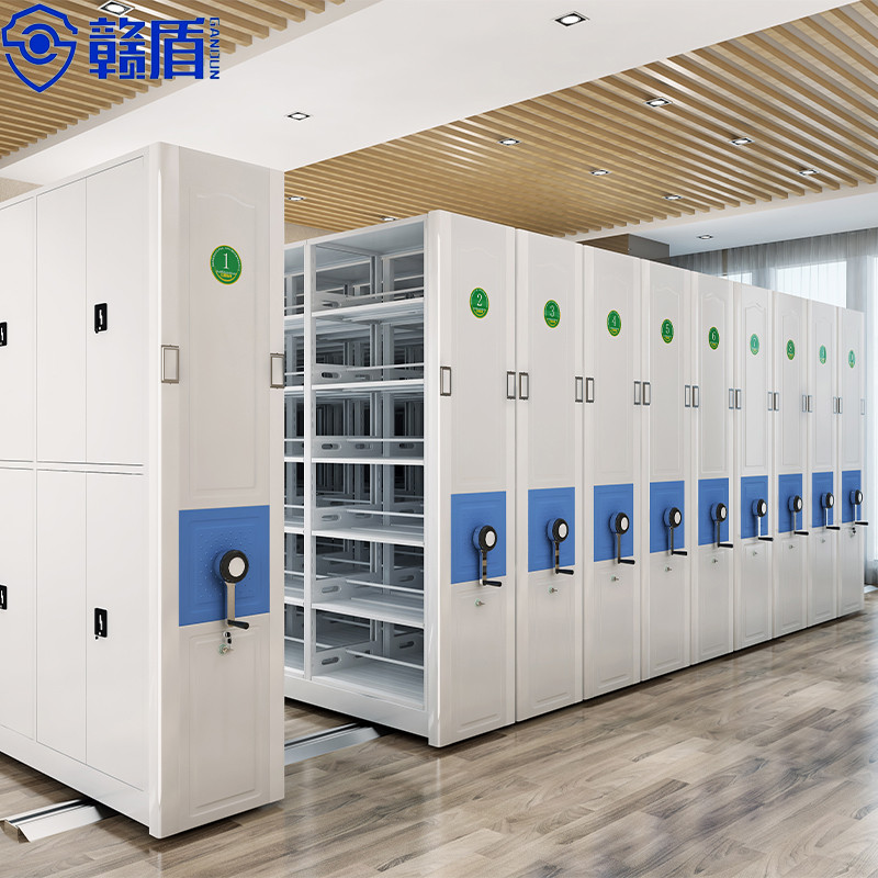 Mobile Shelving System High Density Storage Hospital Filing Storage Me