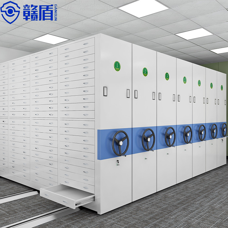 Mobile Shelving System High Density Storage Hospital Filing Storage Me