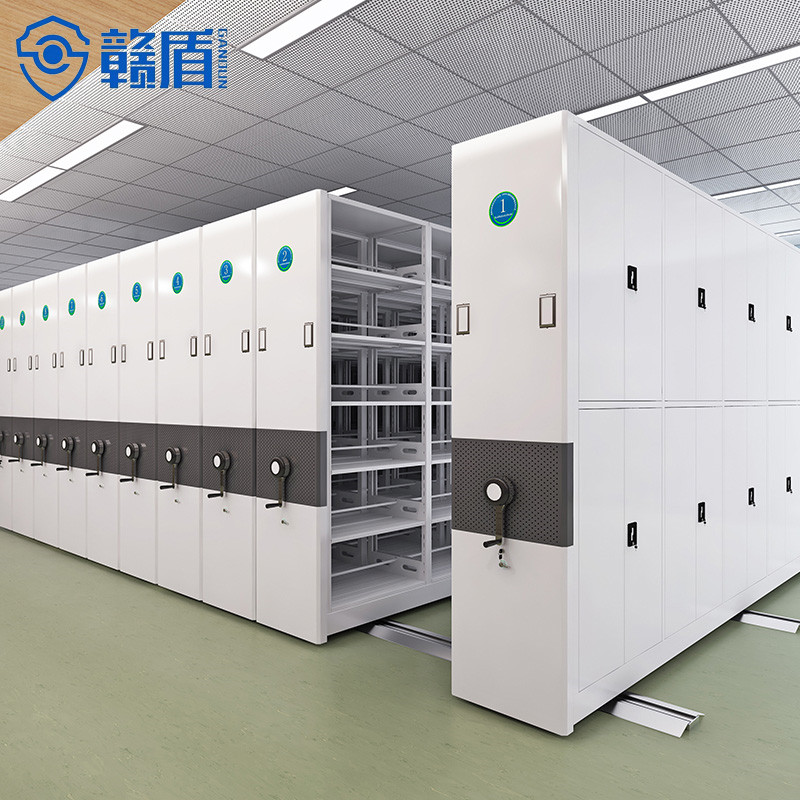 Mobile Shelving System High Density Storage Hospital Filing Storage Me