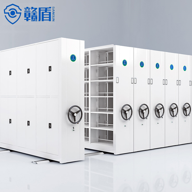 Mobile Shelving System High Density Storage Hospital Filing Storage Me