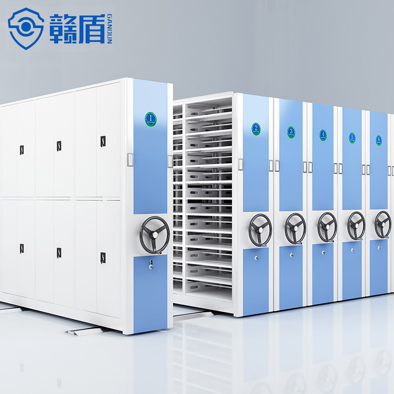 Mobile Shelving System High Density Storage Hospital Filing Storage Me