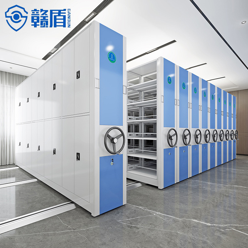 Mobile Shelving System High Density Storage Hospital Filing Storage Me