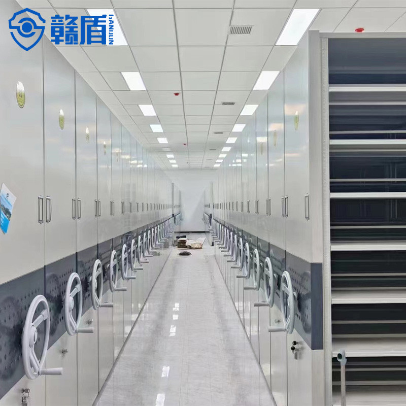 Mobile Shelving System High Density Storage Hospital Filing Storage Me