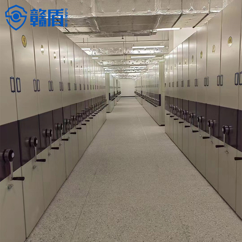 Mobile Shelving System High Density Storage Hospital Filing Storage Me