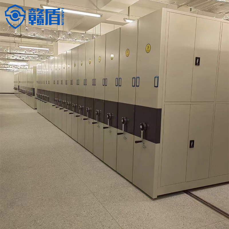 Mobile Shelving System High Density Storage Hospital Filing Storage Me