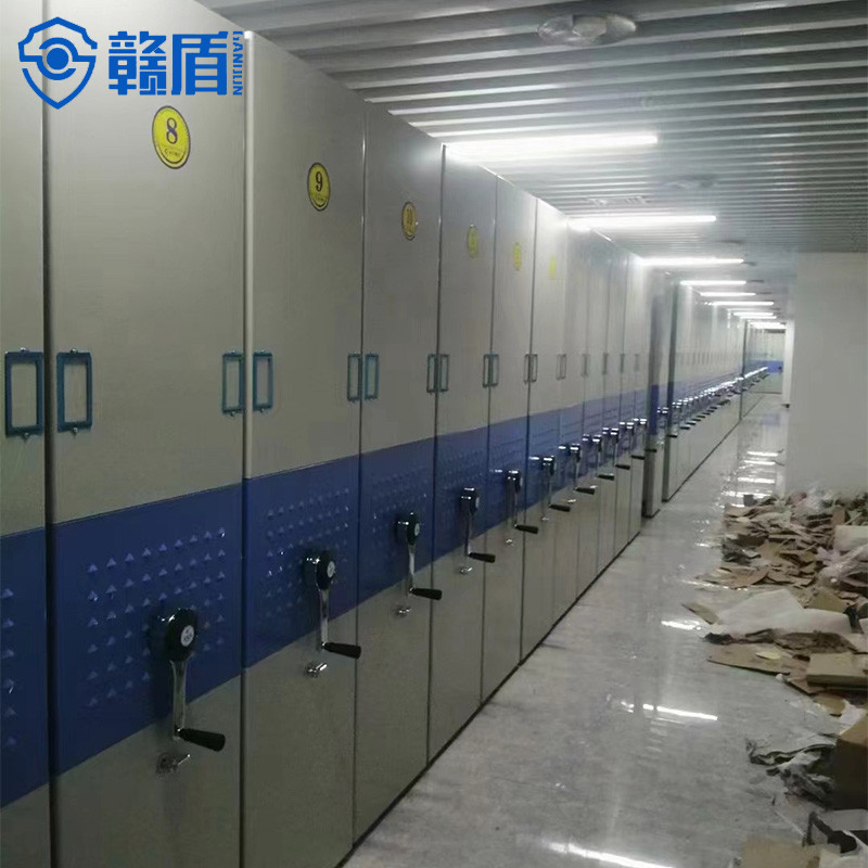 Mobile Shelving System High Density Storage Hospital Filing Storage Me