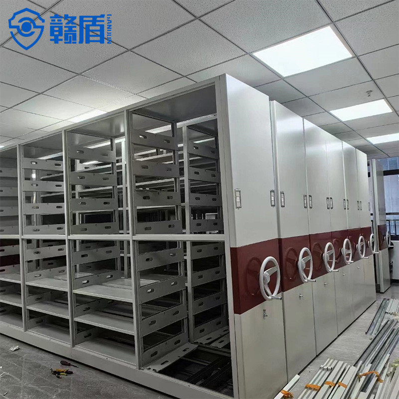 Mobile Shelving System High Density Storage Hospital Filing Storage Me