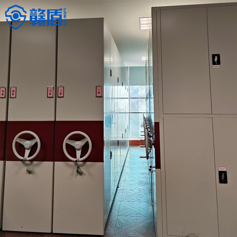 Mobile Shelving System High Density Storage Hospital Filing Storage Me