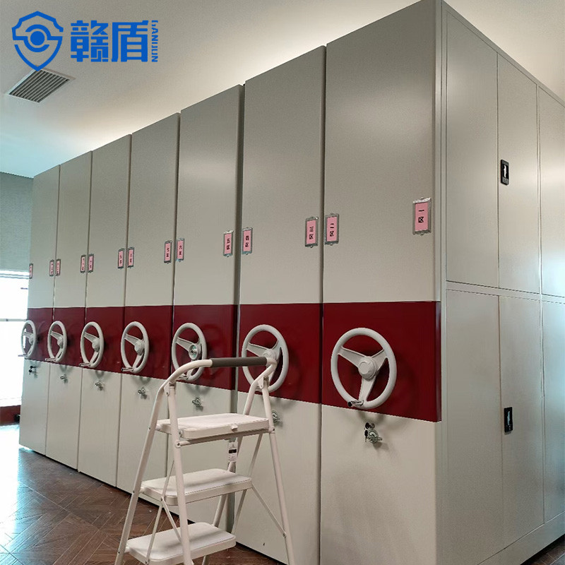 Mobile Shelving System High Density Storage Hospital Filing Storage Me