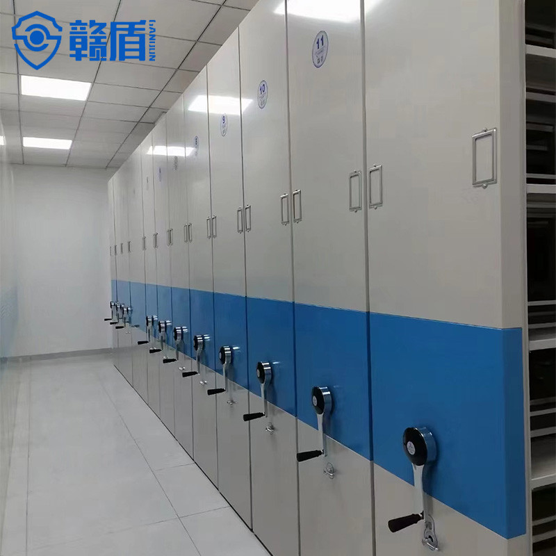 Mobile Shelving System High Density Storage Hospital Filing Storage Me