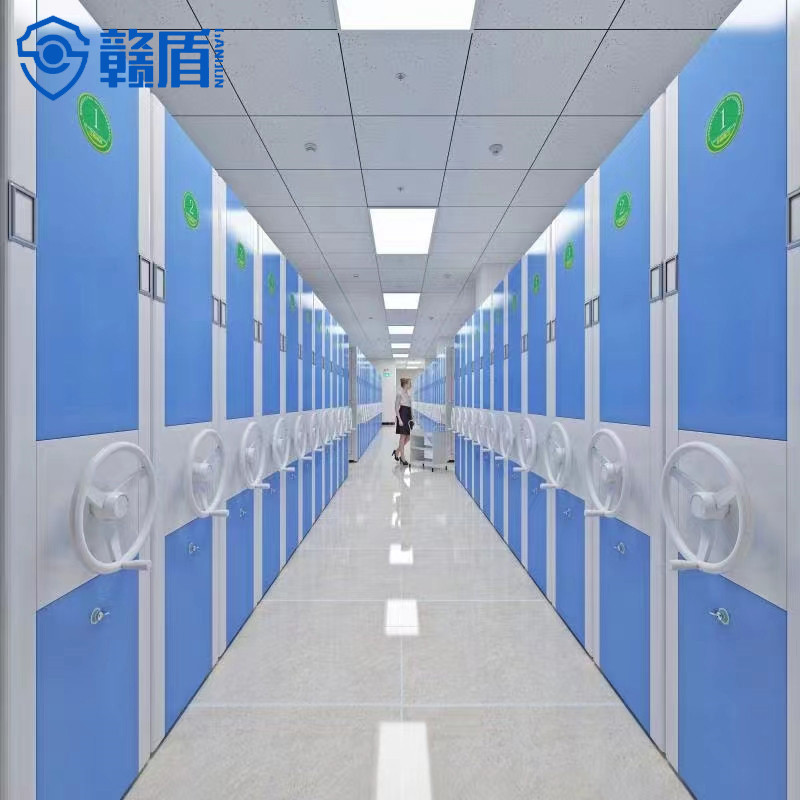 Mobile Shelving System High Density Storage Hospital Filing Storage Me