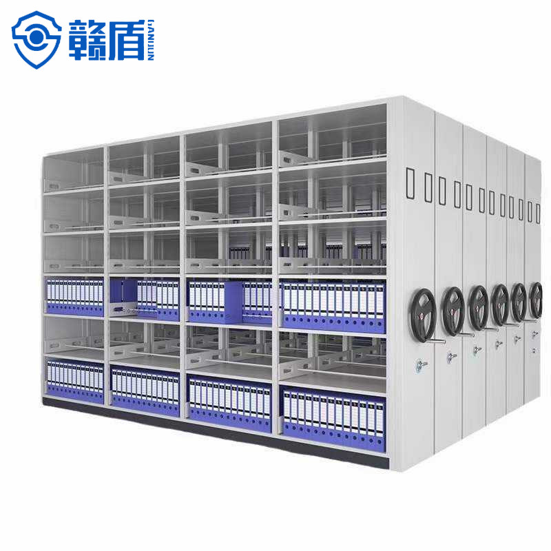 Mobile Shelving System High Density Storage Hospital Filing Storage Me