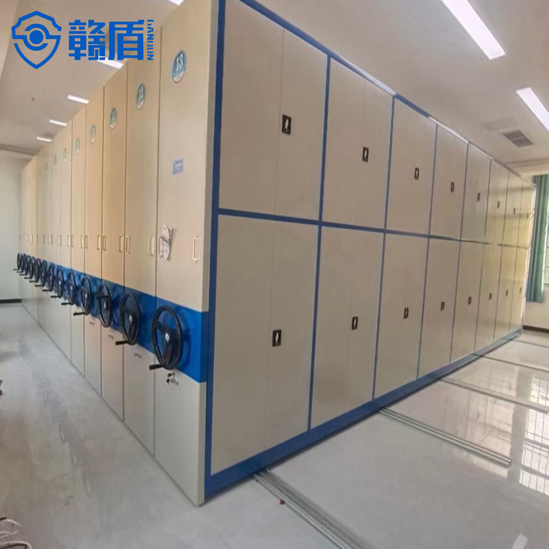 Mobile Shelving System High Density Storage Hospital Filing Storage Me