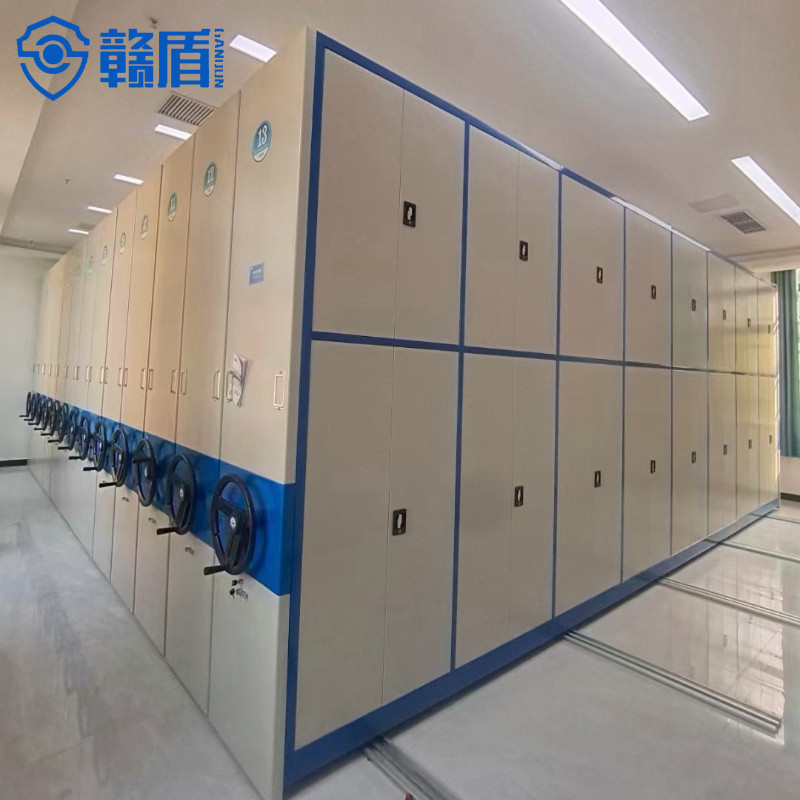Mobile Shelving System High Density Storage Hospital Filing Storage Me