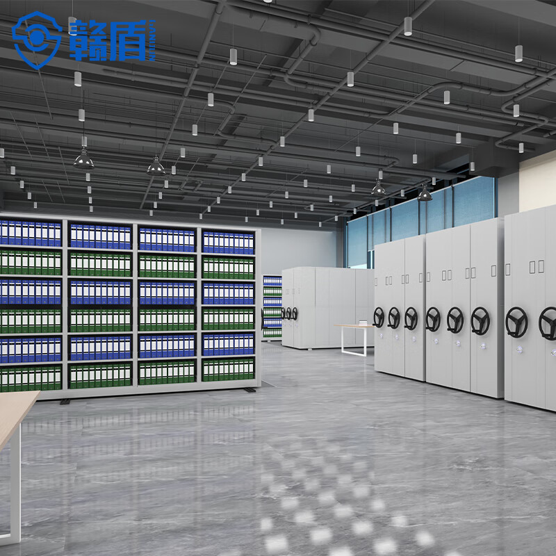 Mobile Shelving System High Density Storage Hospital Filing Storage Me